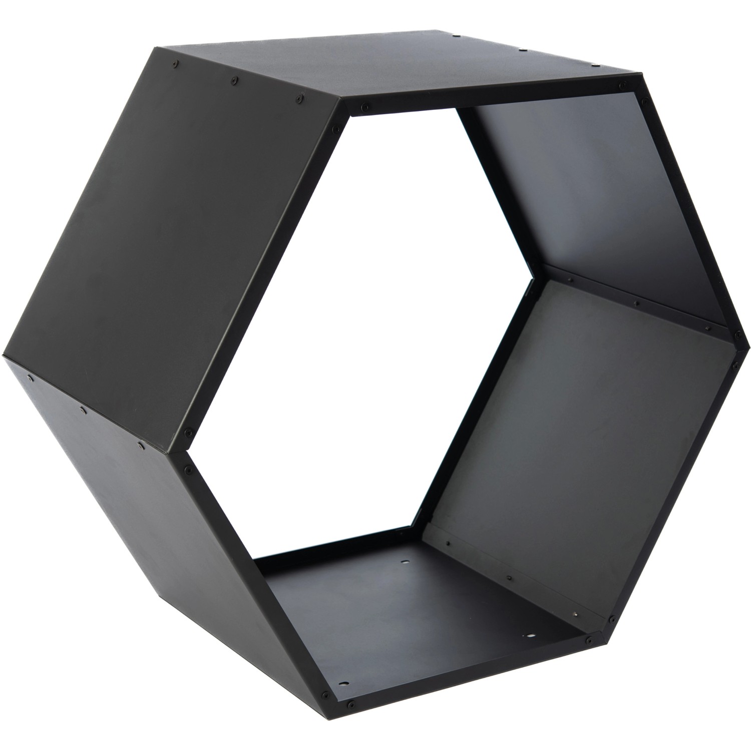 Westmann Stahl Kaminholzregal Biene Schwarz 88x45x77 cm günstig online kaufen