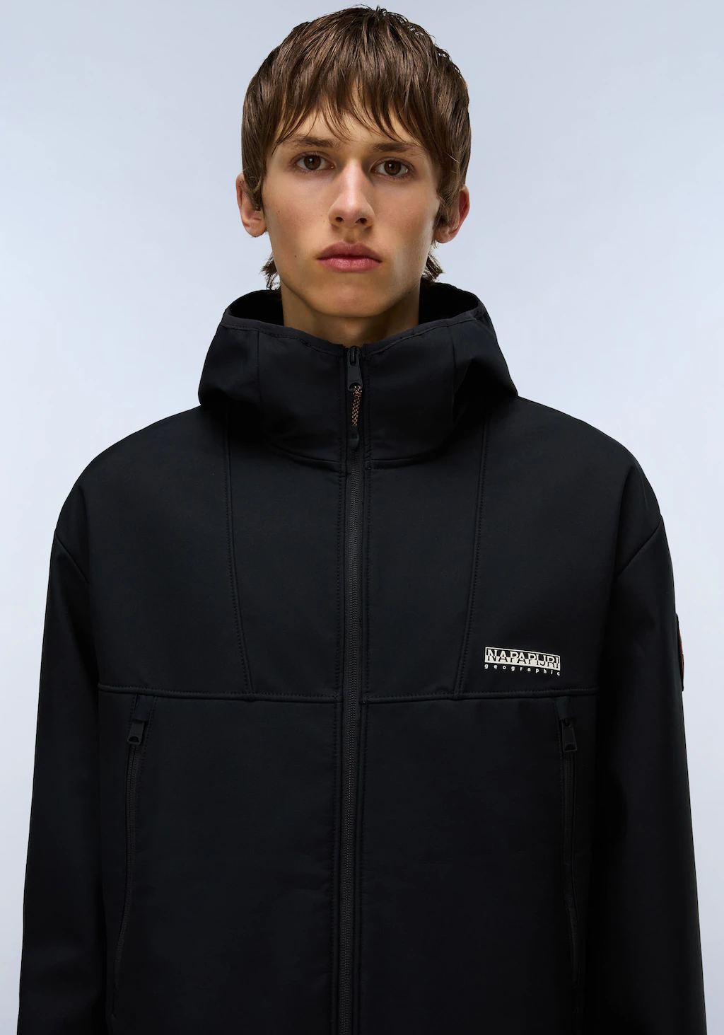 Napapijri Softshelljacke "BIOIS", mit Kapuze, Reißverschlusstaschen, normal günstig online kaufen