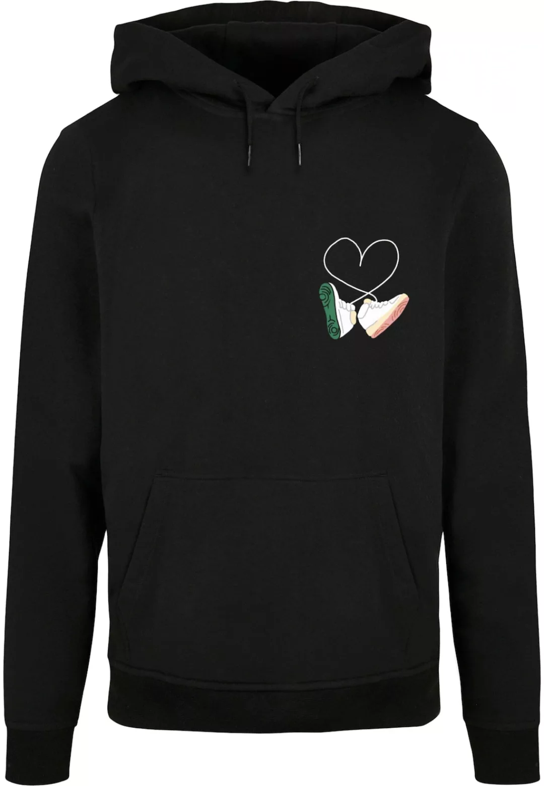 MisterTee Kapuzensweatshirt "MisterTee Kicks Love Basic Hoody" günstig online kaufen