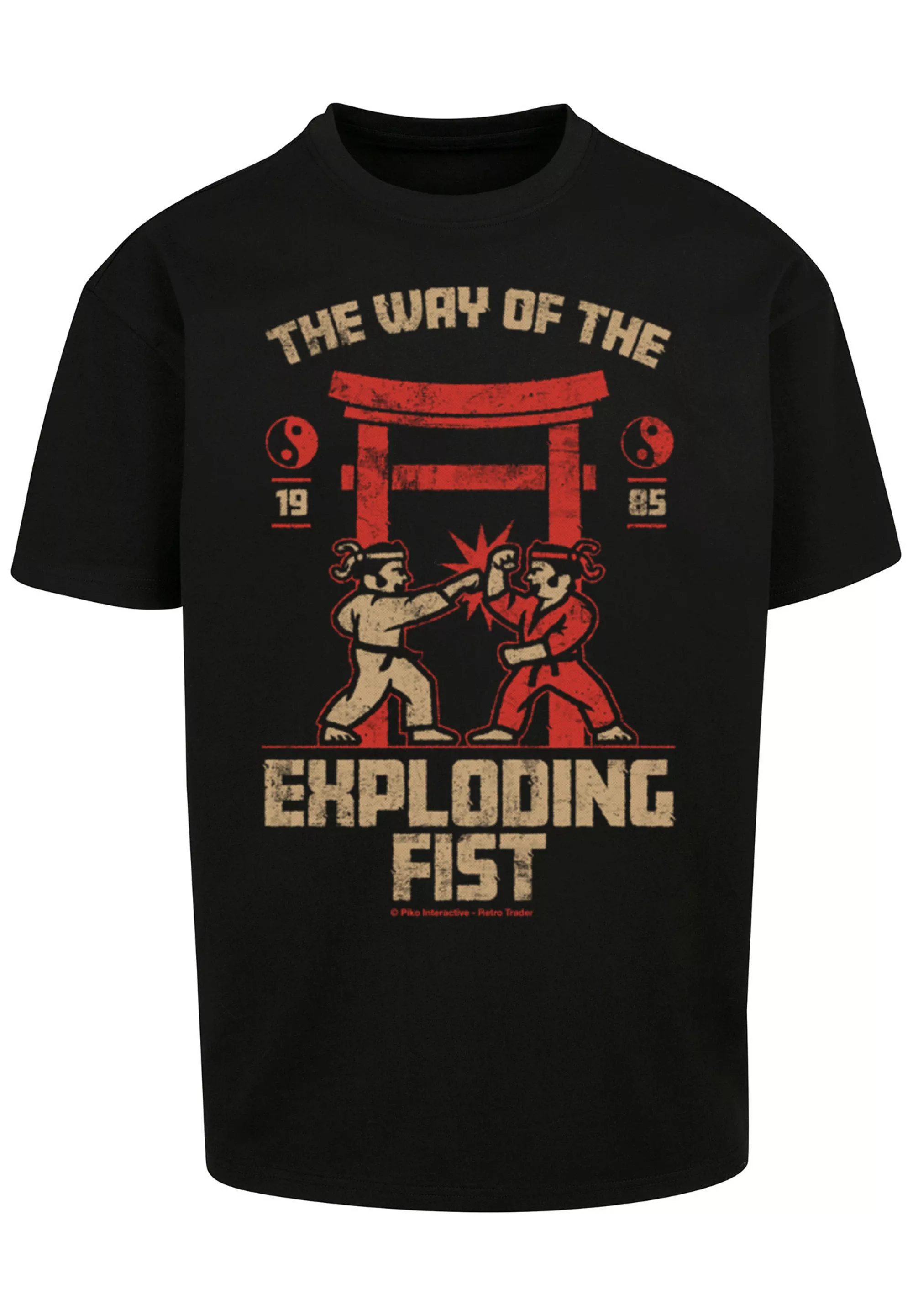 F4NT4STIC T-Shirt "The Way Of The Exploding Fist Retro Gaming", Print günstig online kaufen