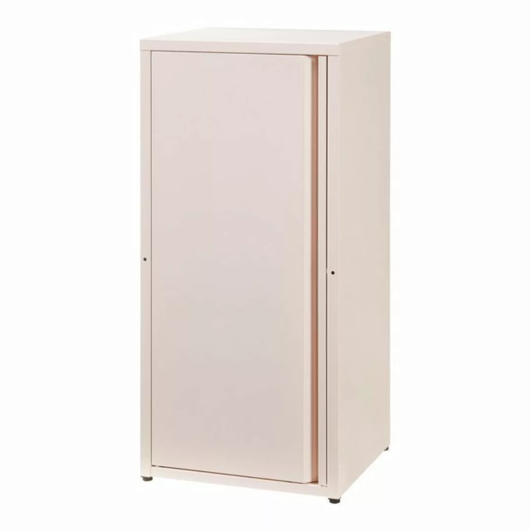 en.casa Mehrzweckschrank »Burlöv« mit 1 Tür und 2 Ablagen 88x40x35 cm Rosa günstig online kaufen