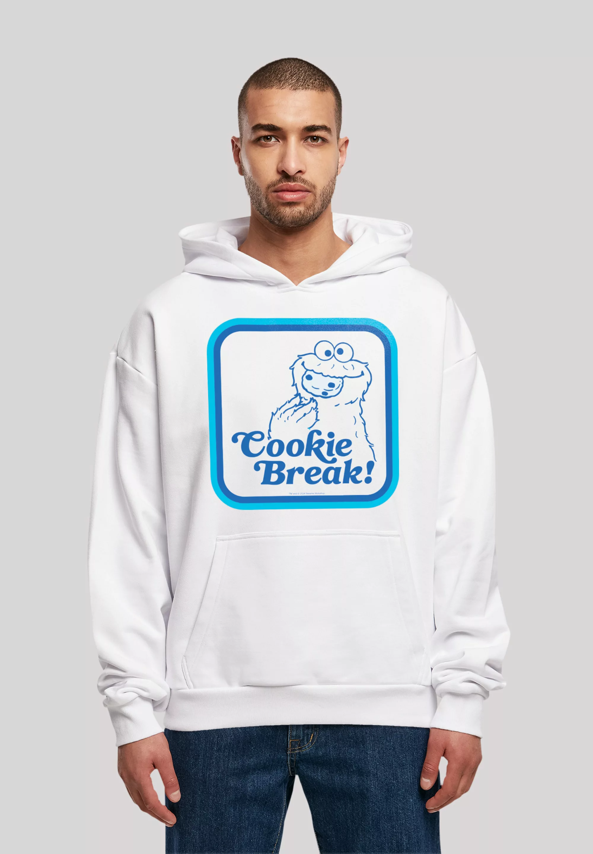 F4NT4STIC Kapuzenpullover "Sesamstraße Cookie Bracke", Premium Qualität, We günstig online kaufen