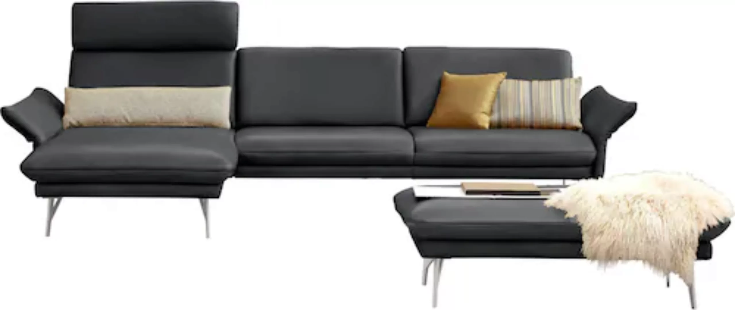 himolla Ecksofa »1928«, (Sofa mit oder ohne Hocker auswählen!) günstig online kaufen