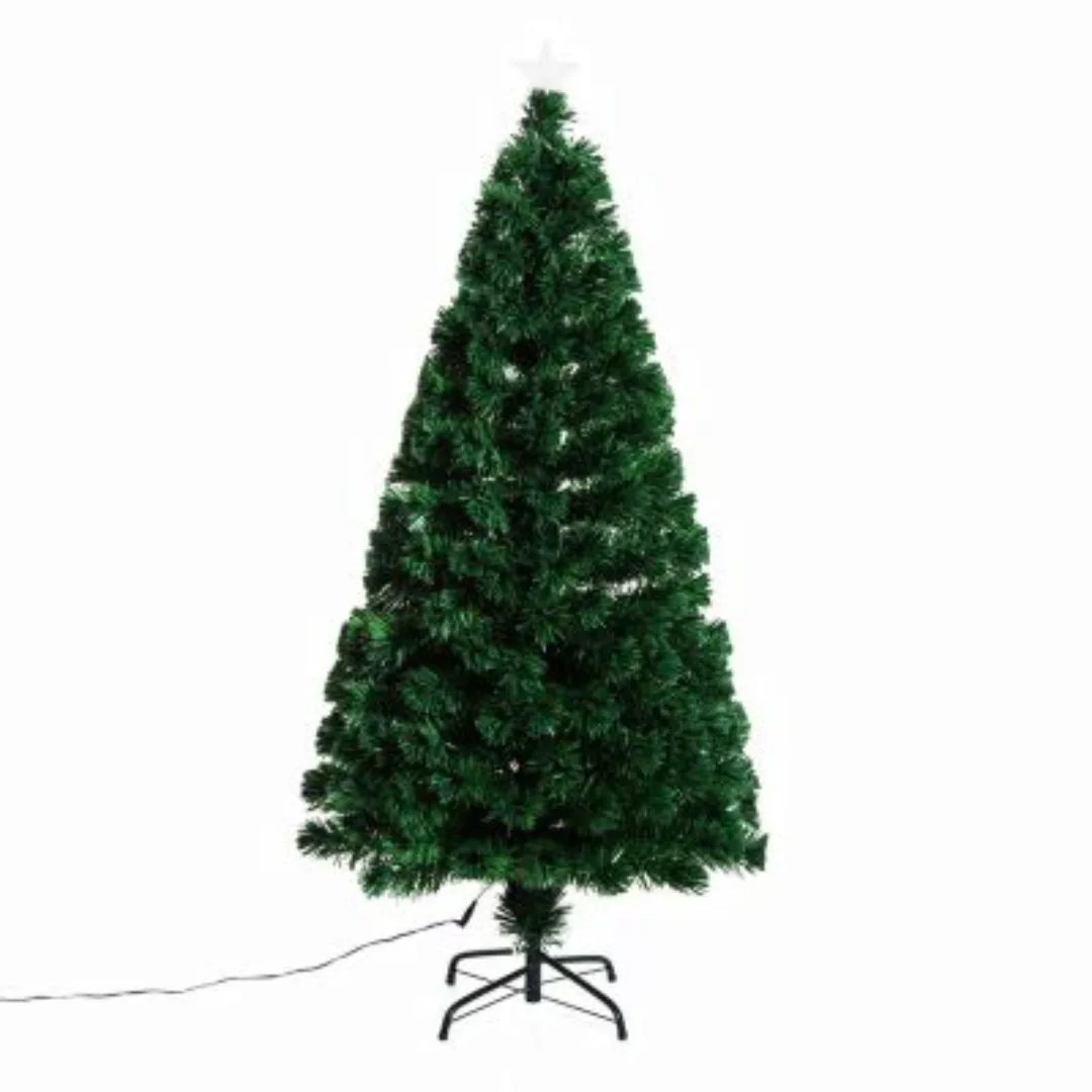 HOMCOM Weihnachtsbaum inklusive Metallständer grün günstig online kaufen