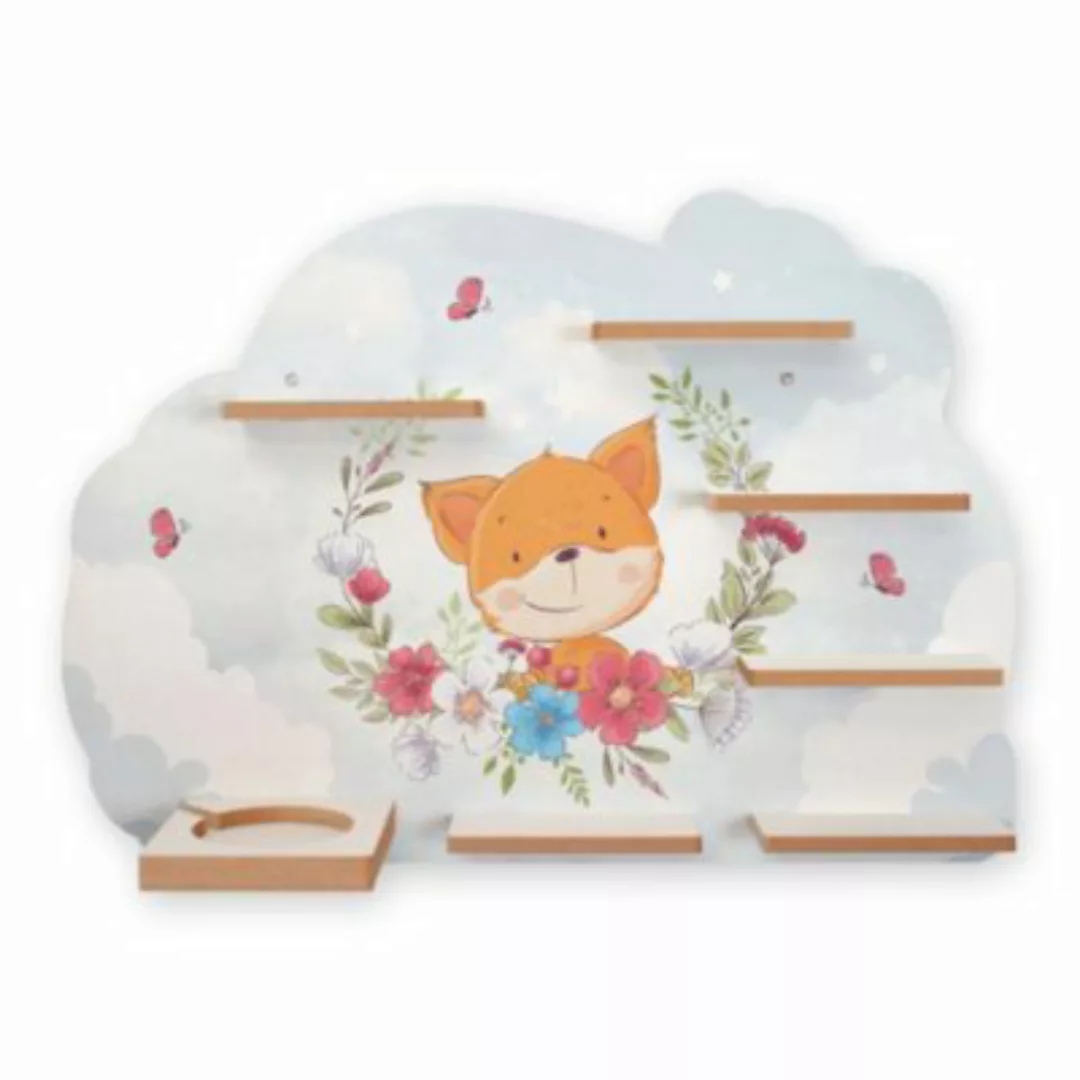 Kreative Feder "Wandregal ""Fox & Flowers"" passend Tonie-Box und Figuren" günstig online kaufen