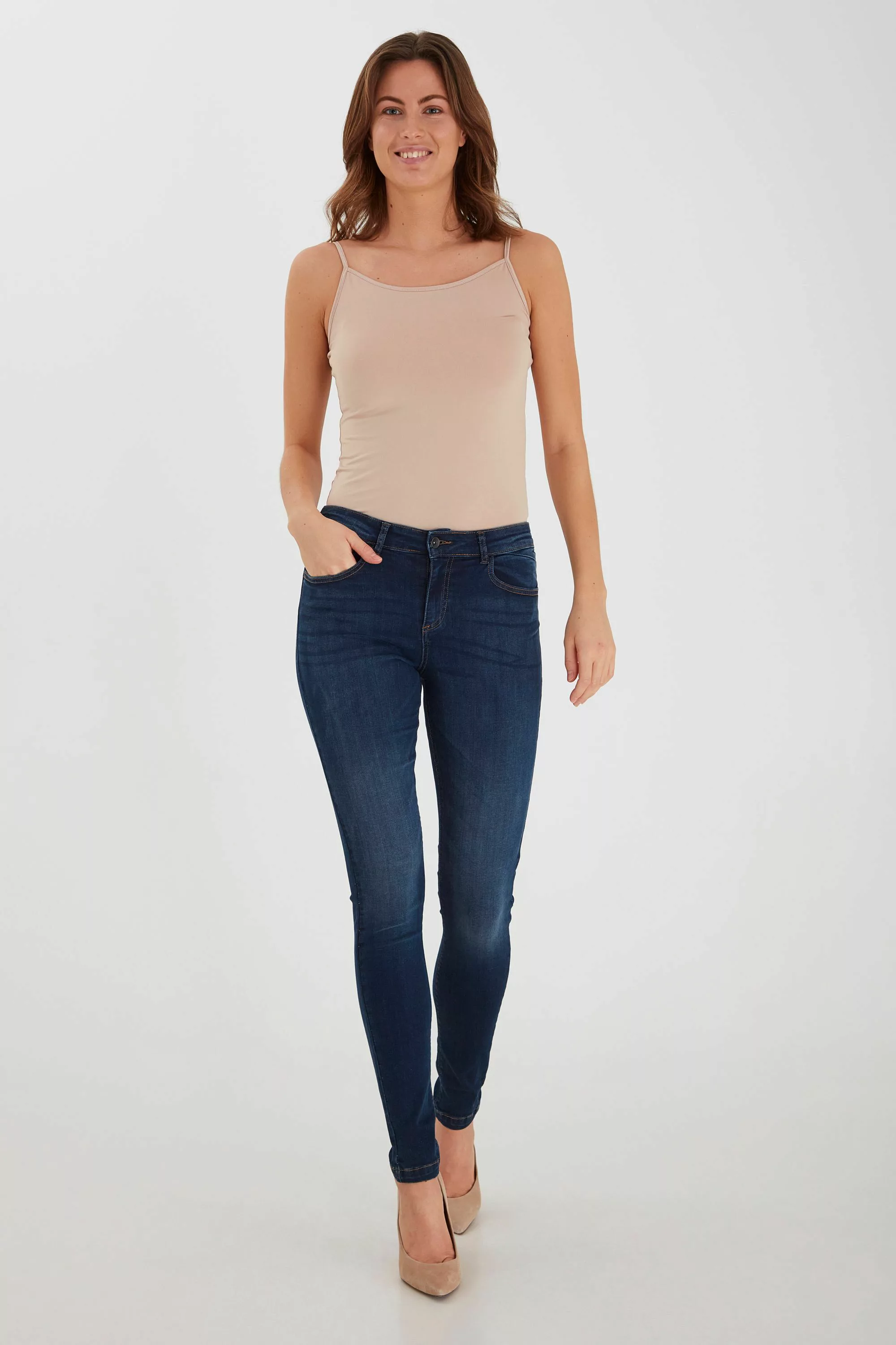 b.young Bequeme Jeans BYLola Luni jeans Damenhose in klassischer Jeans-Opti günstig online kaufen