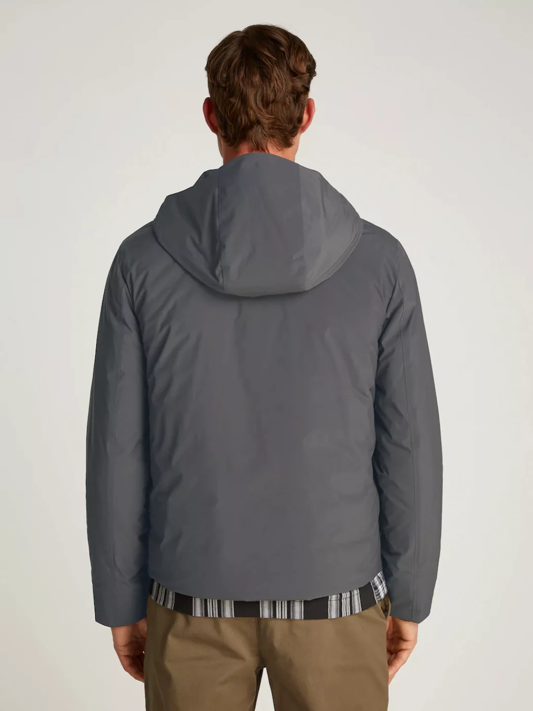 Calvin Klein Outdoorjacke "TECHNICAL NON-QUILT JACKET HOOD", mit Kapuze, mi günstig online kaufen