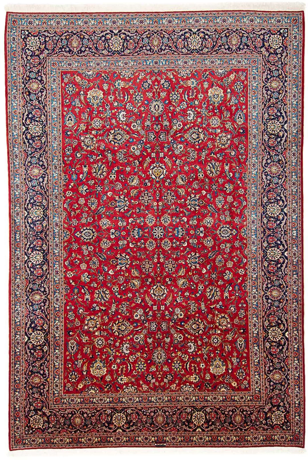 morgenland Orientteppich »Perser - Keshan - 432 x 325 cm - rot«, rechteckig günstig online kaufen