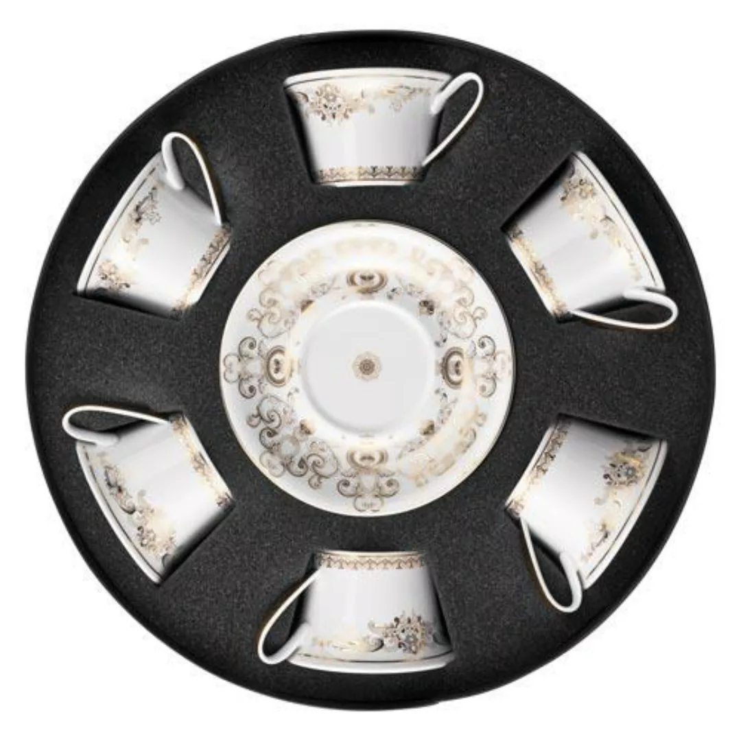 Rosenthal Versace Medusa Gala Set 6 Teetassen 0,22 L günstig online kaufen