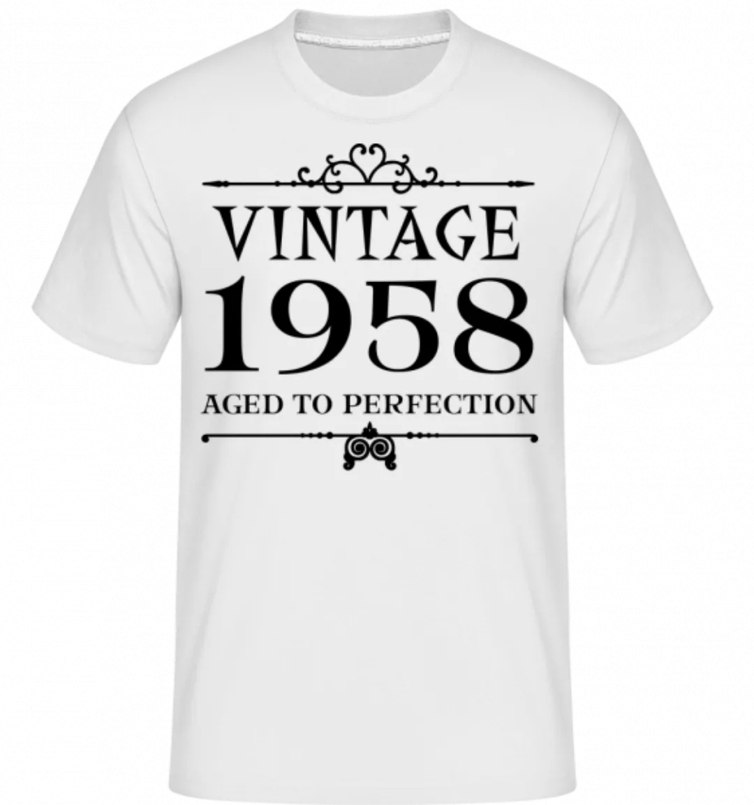 Vintage 1958 Perfection · Shirtinator Männer T-Shirt günstig online kaufen