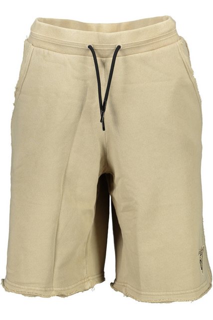 GUESS JEANS 5-Pocket-Hose Herren Bermuda-Shorts Beige aus Bio-Baumwolle mit günstig online kaufen