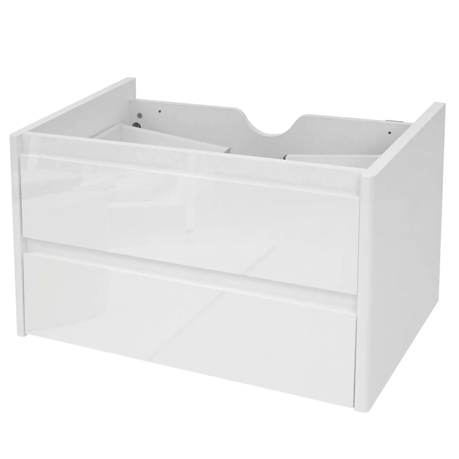 MCW Waschbeckenunterschrank B19 50x80cm Weiß günstig online kaufen