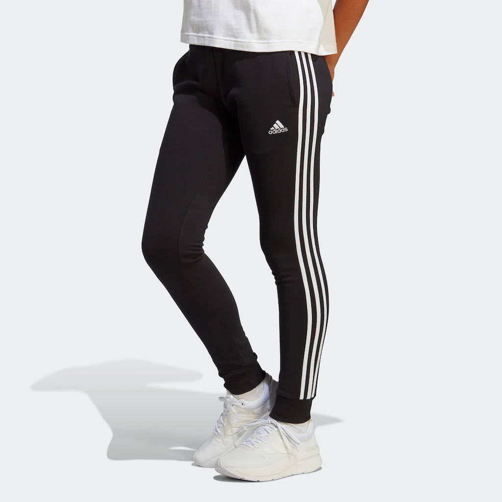 adidas Sportswear Sporthose "ESSENTIALS 3STREIFEN FRENCH TERRY CUFFED HOSE" günstig online kaufen