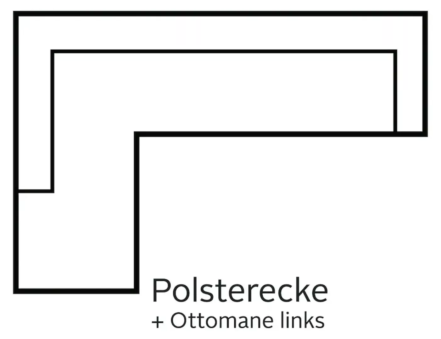 Home affaire Ecksofa, wahlweise mit Bettfunktion, verschiedene Bezugsarten günstig online kaufen