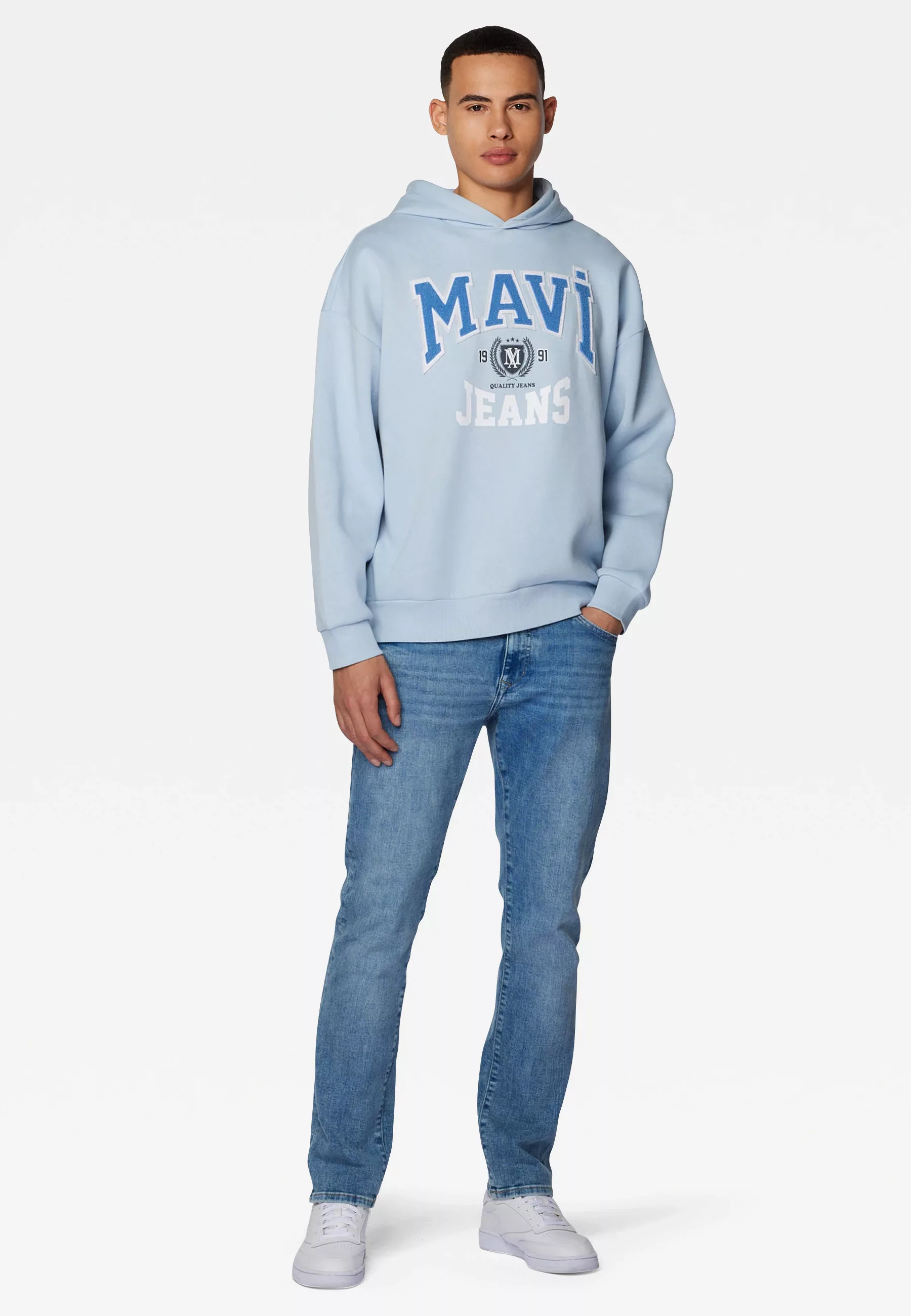 Mavi Kapuzenpullover "MAVI JEANS PRINTED HOODIE", Hoodie mit Mavi Jeans Pri günstig online kaufen