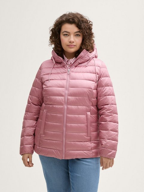 TOM TAILOR PLUS Steppjacke Plus Size - Lightweight Steppjacke mit wasserabw günstig online kaufen