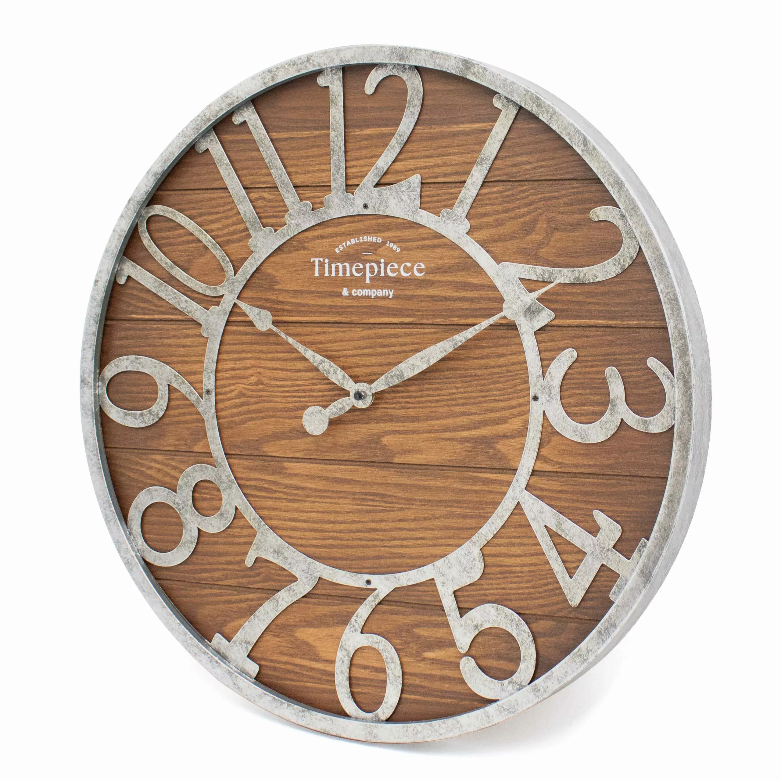 K&L Wall Art Wanduhr große Industrielle günstig online kaufen