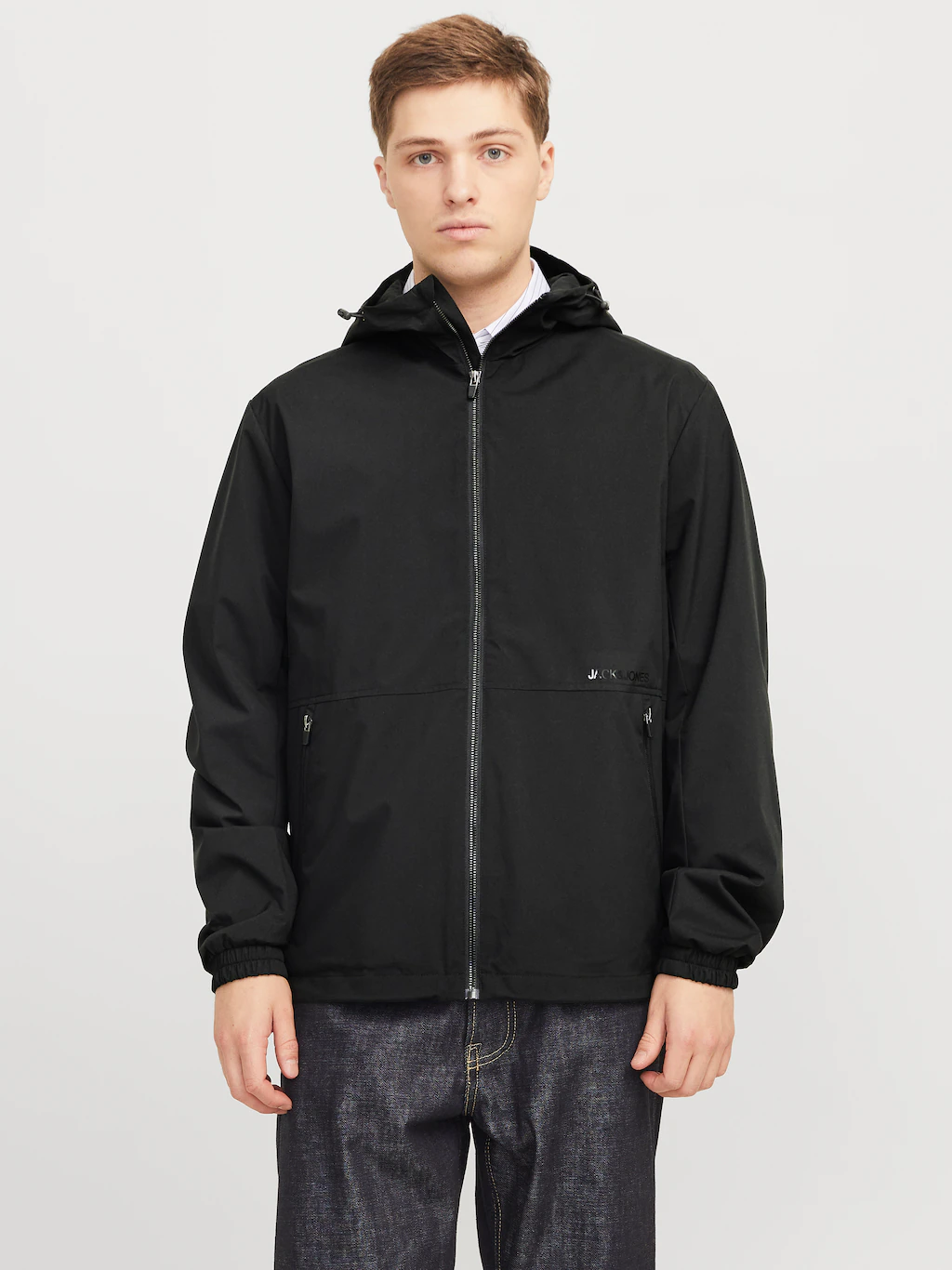 Jack & Jones Outdoorjacke "JJEURBAN Jacke mit Kapuze, elastischem Bund und günstig online kaufen