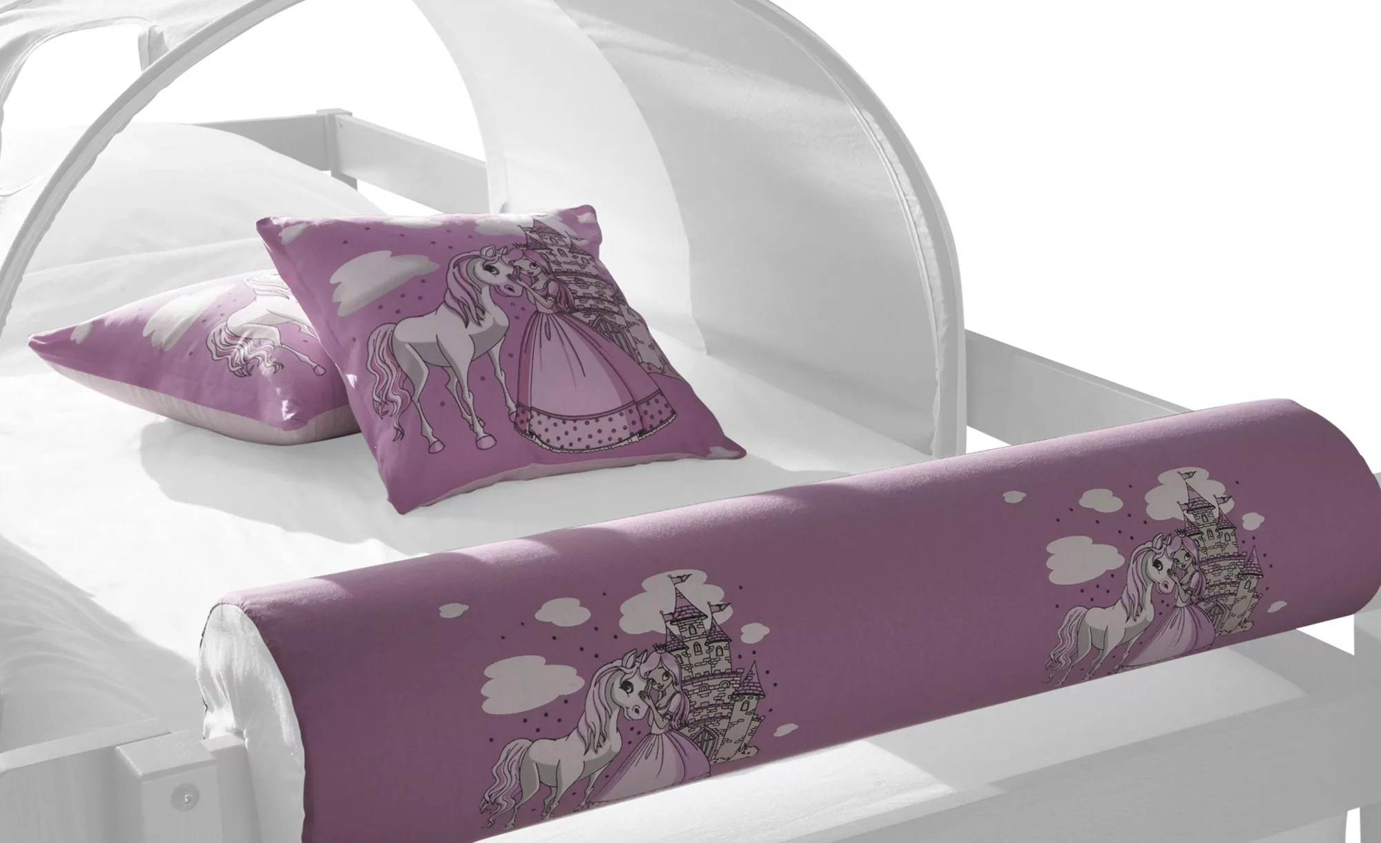 Nackenrolle zum Spielbett  Keni - lila/violett - Sconto günstig online kaufen