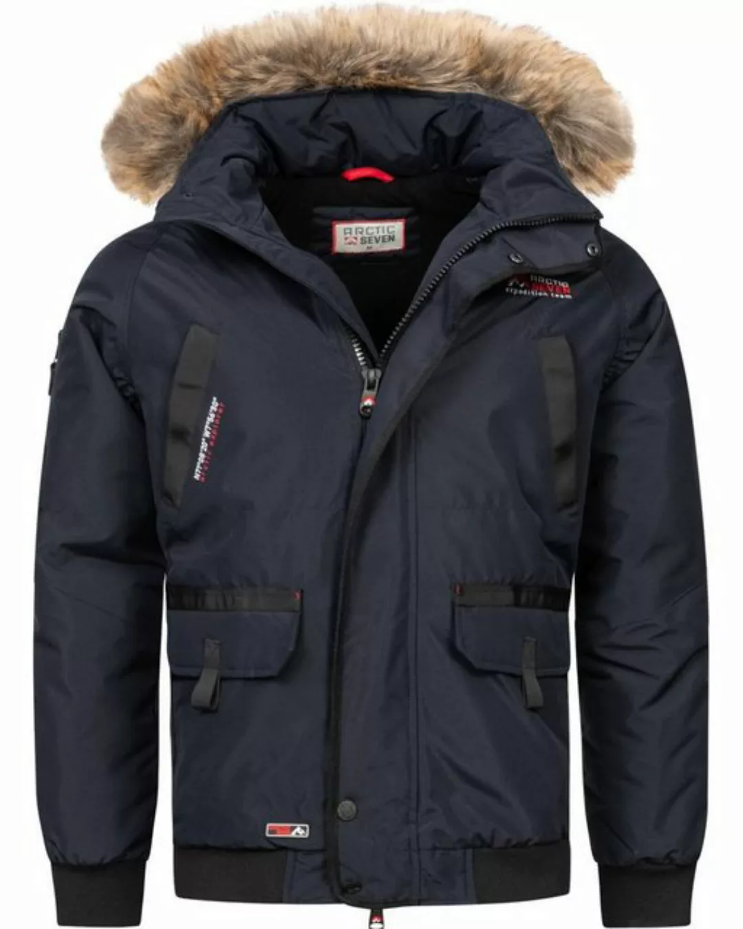 Arctic Seven Outdoorjacke ASArthuro mit abnehmbarer Kapuze und abnehmbarem günstig online kaufen