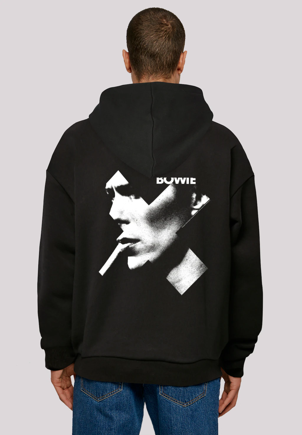 F4NT4STIC Kapuzenpullover "David Bowie Cross Smoke", Print günstig online kaufen