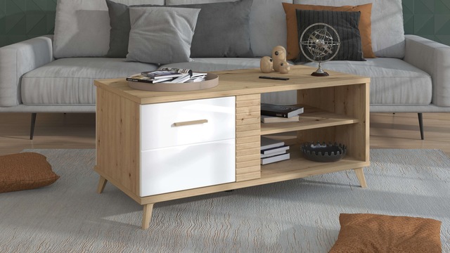 INOSIGN Couchtisch "Bretagna 120 cm, rechteckig, in zeitloser Design", mit günstig online kaufen