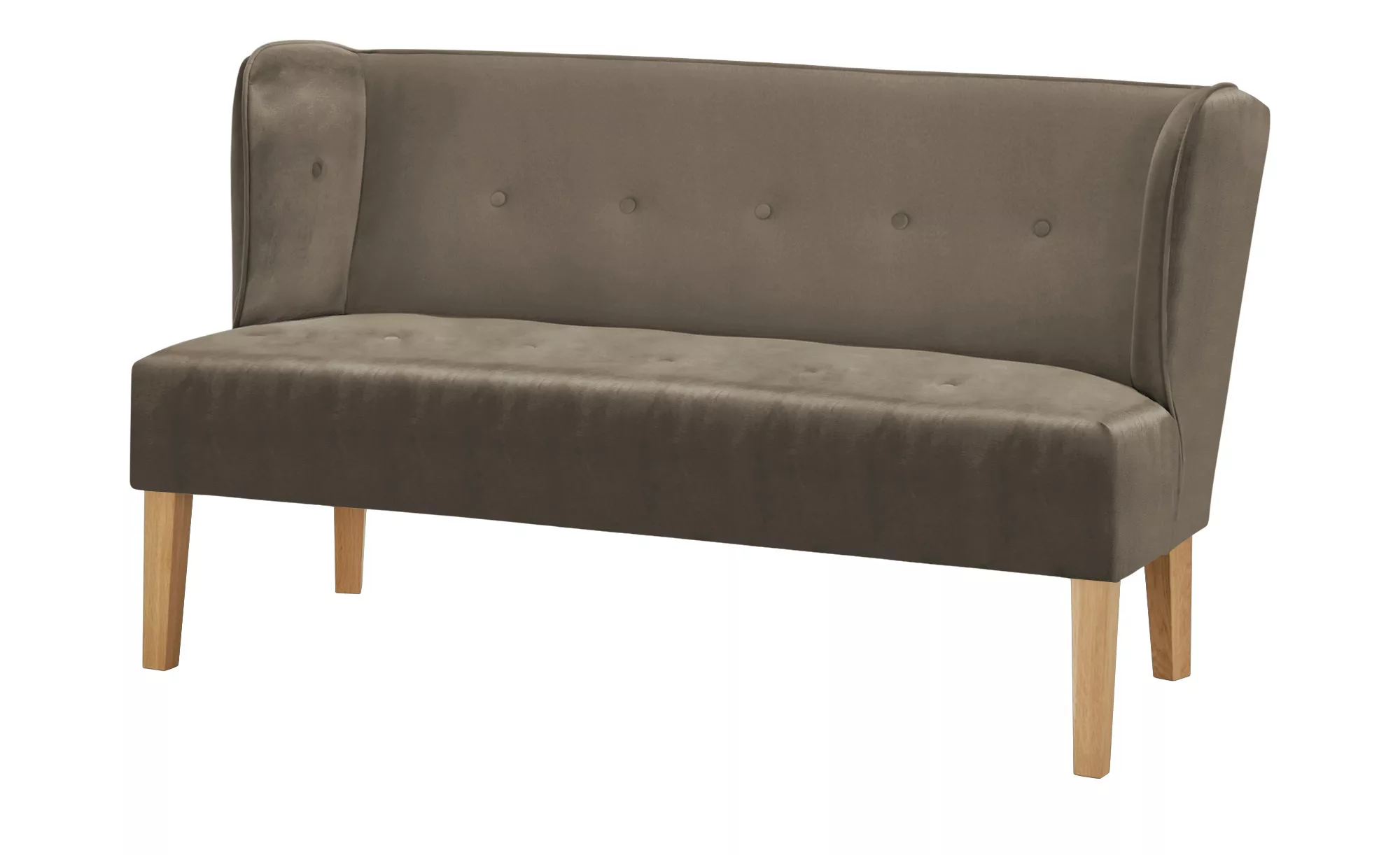 switch Küchensofa Samt  Astonia - braun - 180 cm - 88 cm - 74,5 cm - Bänke günstig online kaufen