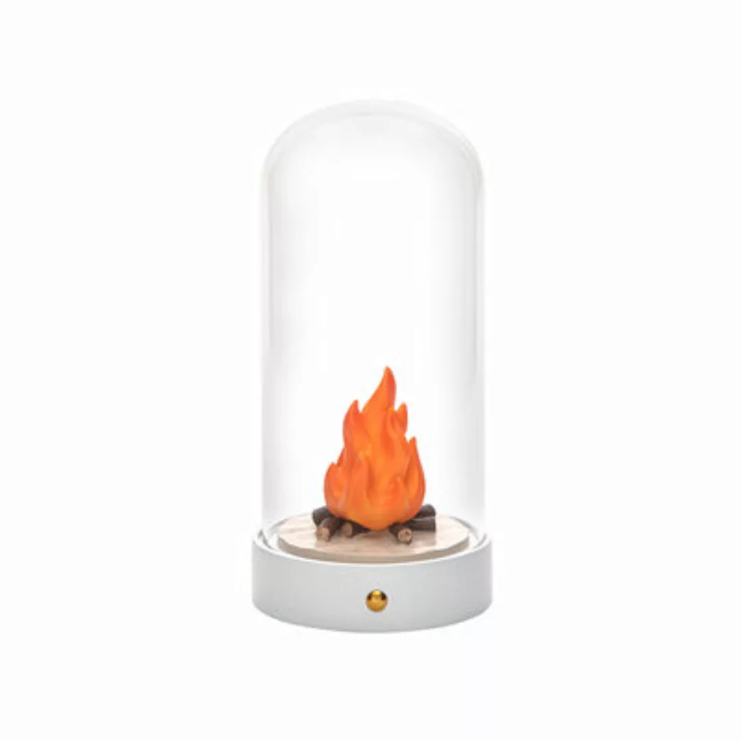 Tischleuchte My Little Bonfire glas bunt / LED - Ø 11 x H 22 cm - Seletti - günstig online kaufen