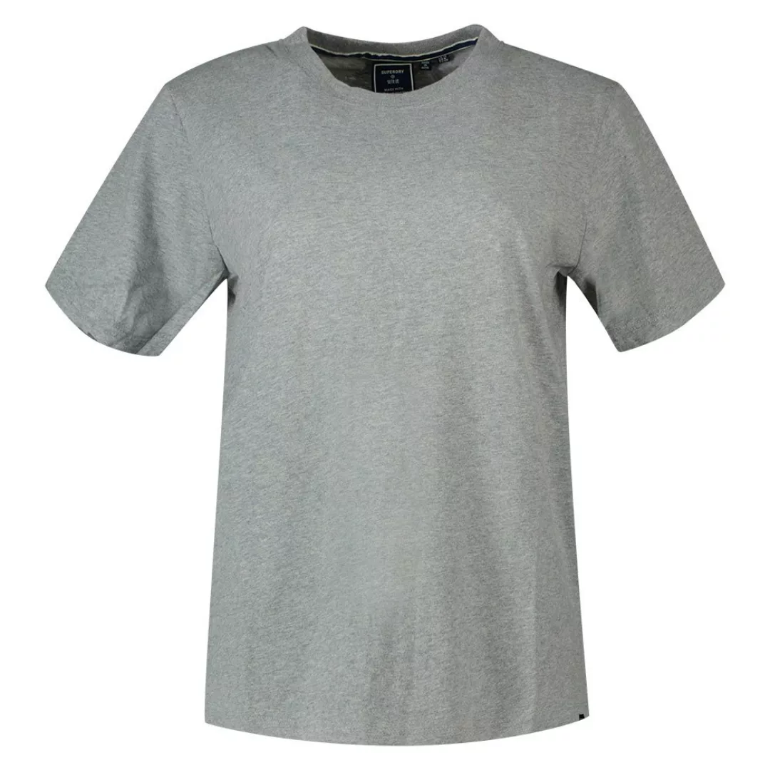 Superdry Vintage Logo Embroided Kurzarm T-shirt XS Grey Marl günstig online kaufen
