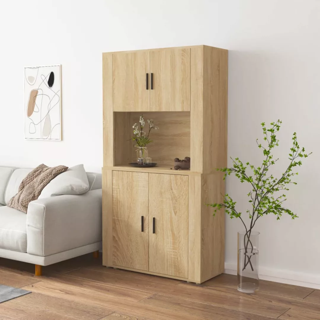 Vidaxl Highboard Sonoma-eiche Holzwerkstoff günstig online kaufen