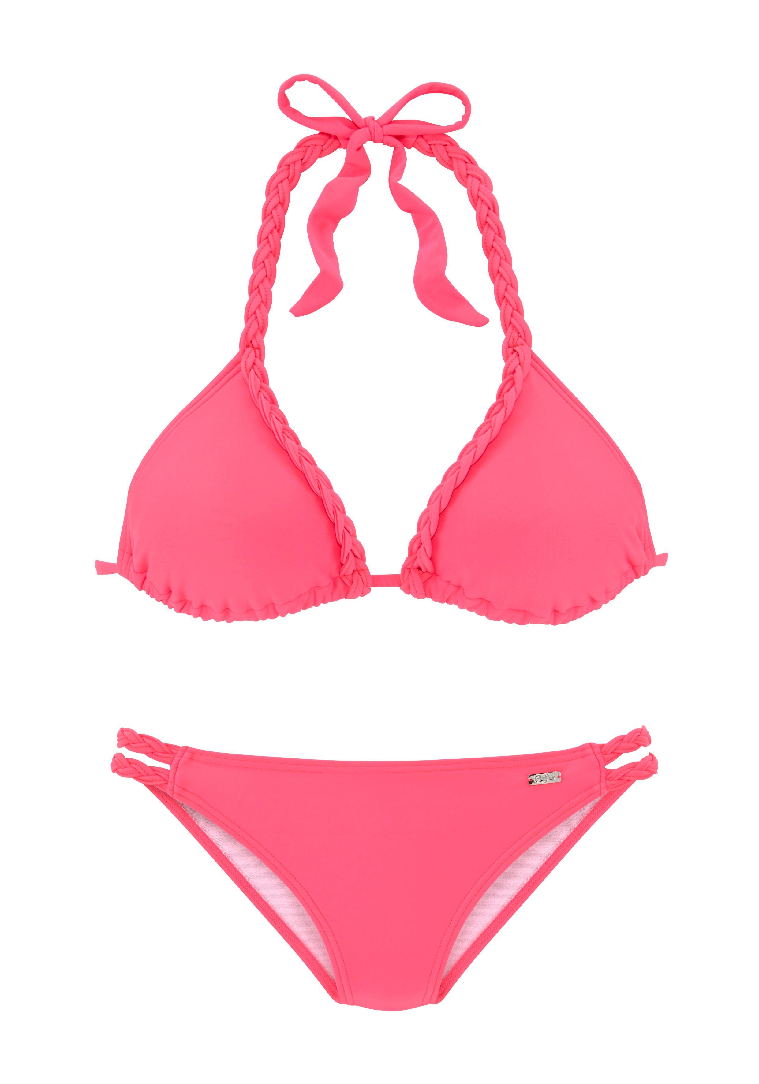 Buffalo Triangel-Bikini mit geflochtenen Details günstig online kaufen