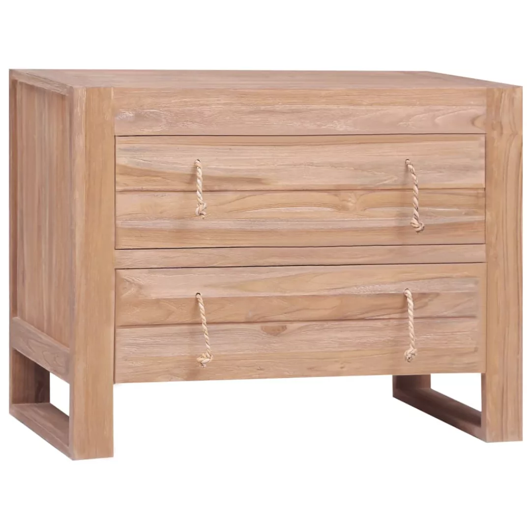 Sideboard 80×35×60 Cm Massivholz Teak günstig online kaufen