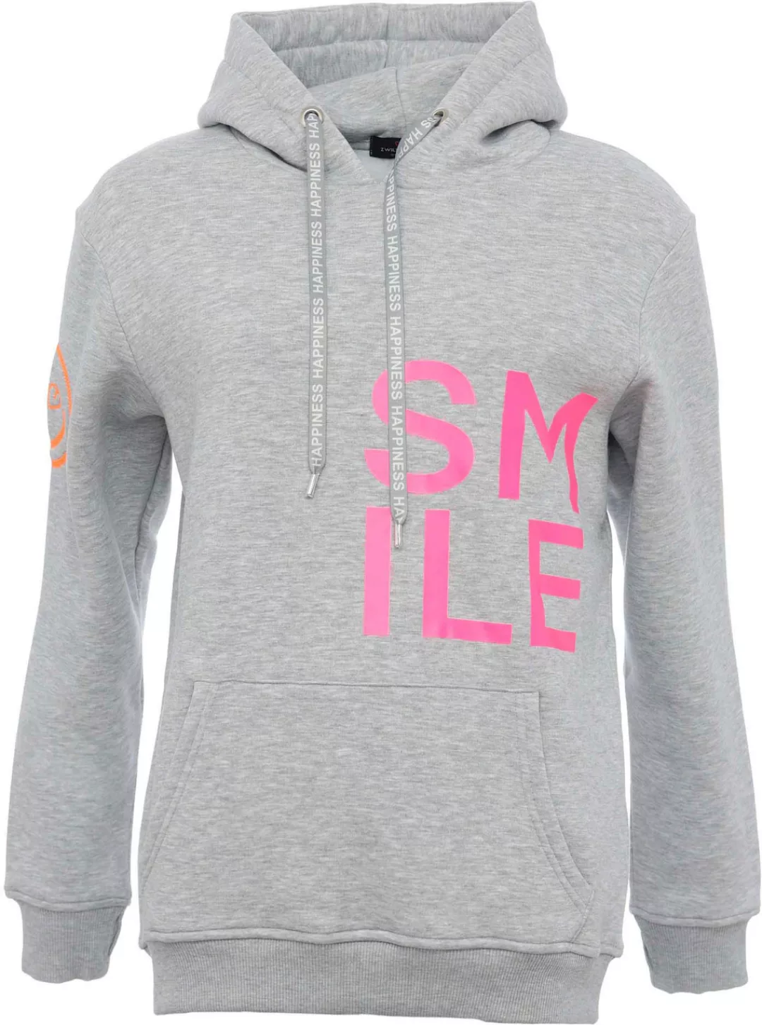 Zwillingsherz Hoodie ""Alissa"", mit SMILE Print günstig online kaufen