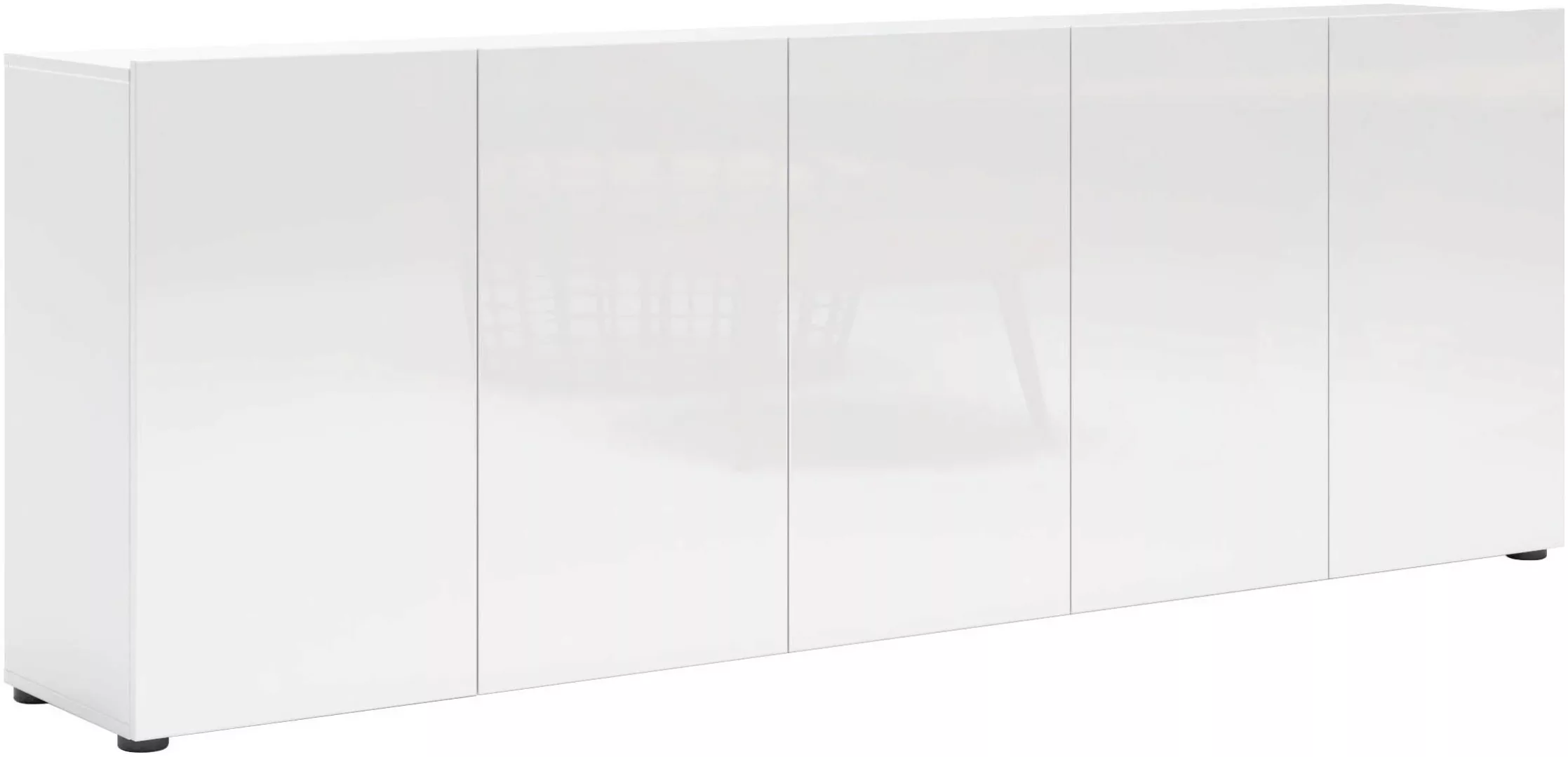 INOSIGN Sideboard "Mister", Kommode, komplett Hochglanz lackiert, Breite (B günstig online kaufen