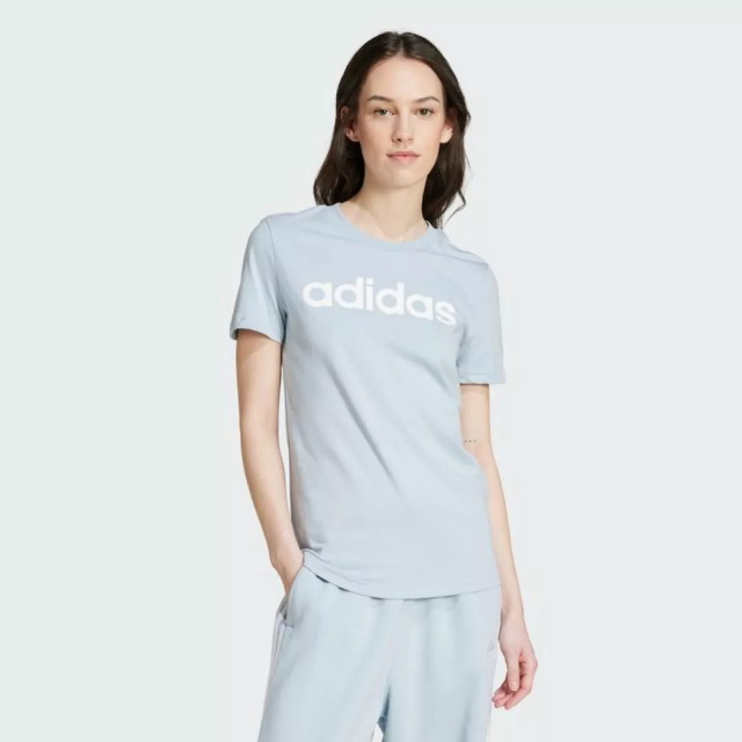 adidas Sportswear T-Shirt LOUNGEWEAR ESSENTIALS SLIM LOGO günstig online kaufen