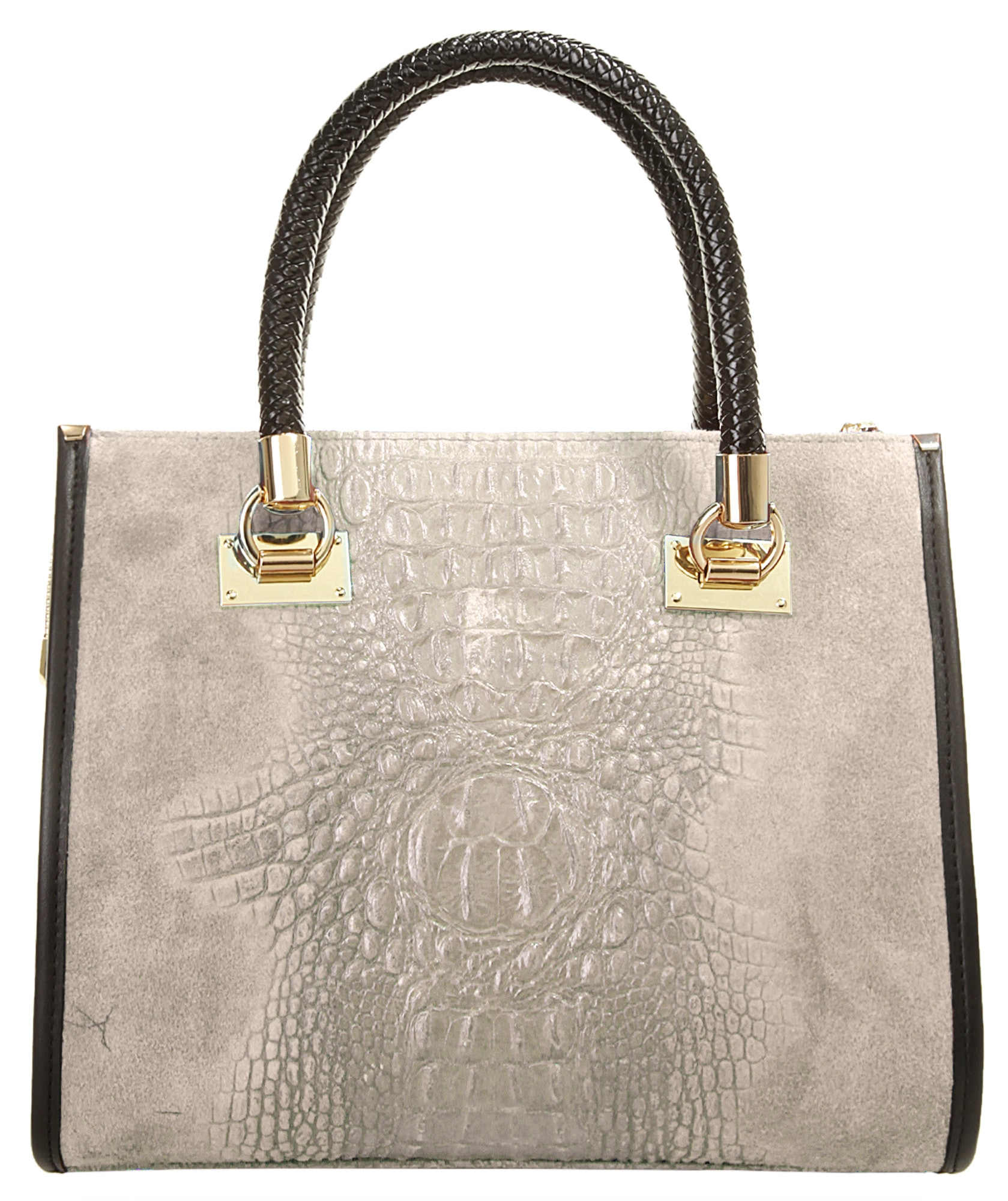 Cluty Henkeltasche, echt Leder, Made in Italy günstig online kaufen