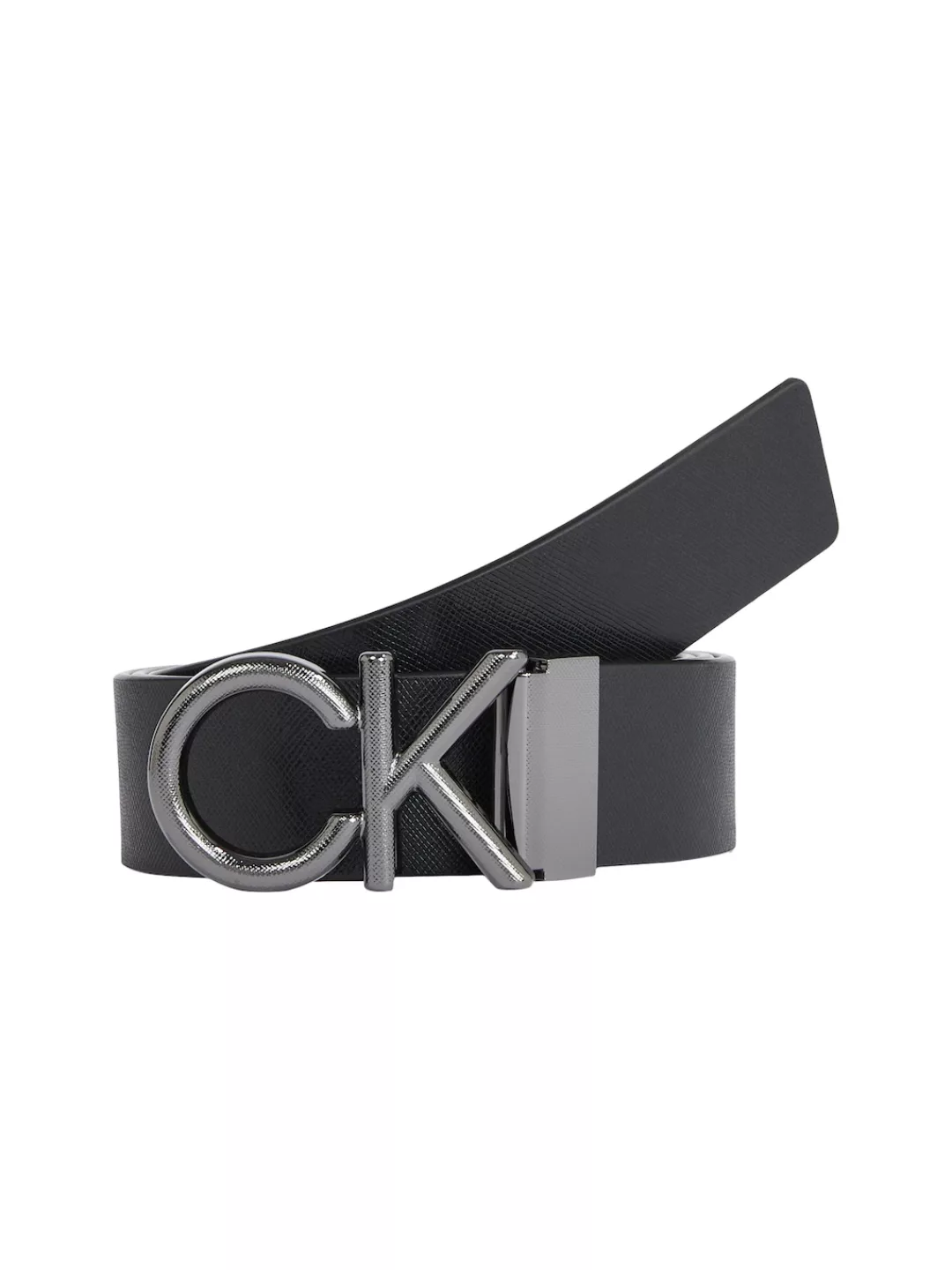 Calvin Klein Ledergürtel "ADJ CK METAL SAFFIANO 35MM" günstig online kaufen
