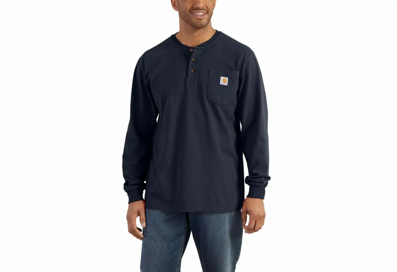 Carhartt Langarmshirt Carhartt Herren Langarmshirt Loose Fit Heavyweight Lo günstig online kaufen