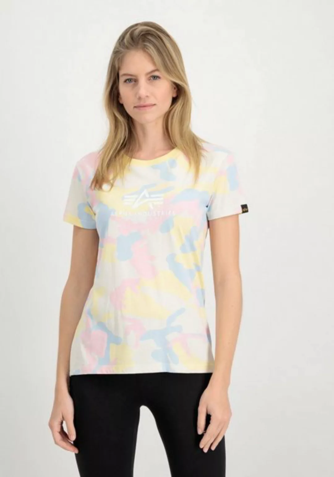 Alpha Industries T-Shirt ALPHA INDUSTRIES Women - T-Shirts New Camo Basic T günstig online kaufen