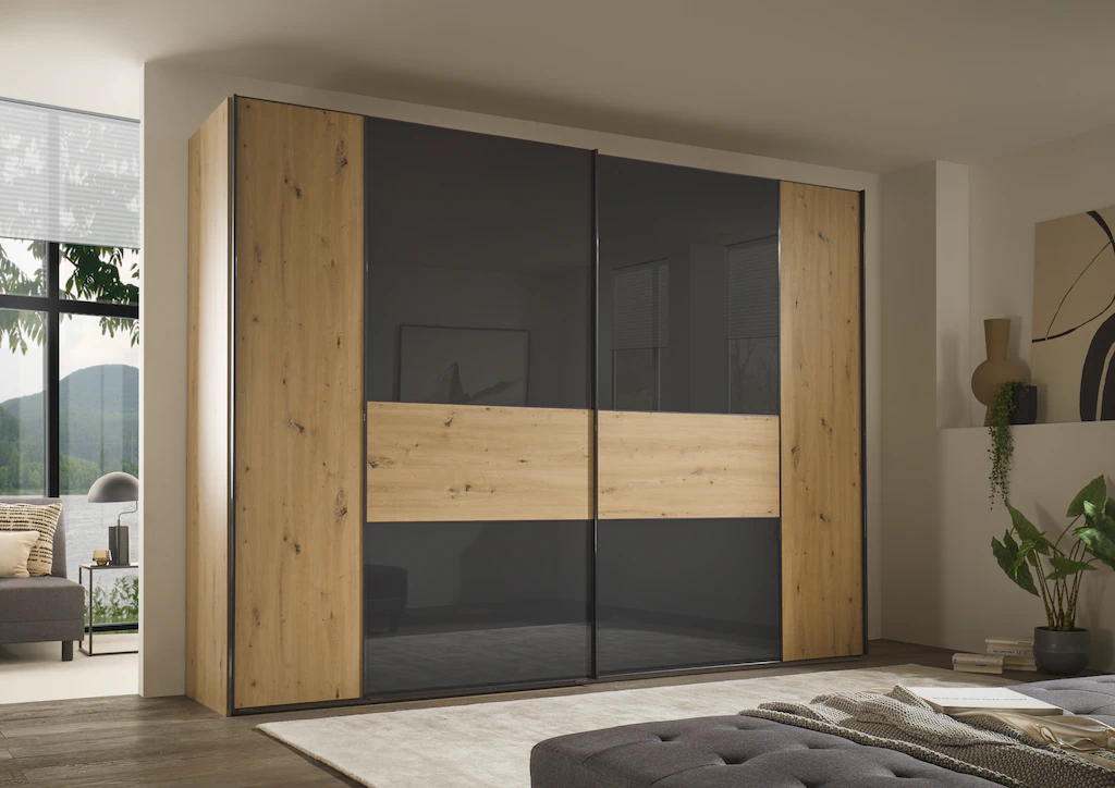 STAUD Schwebetürenschrank "Sonett 321G, Made in Germany", mit vier verschie günstig online kaufen