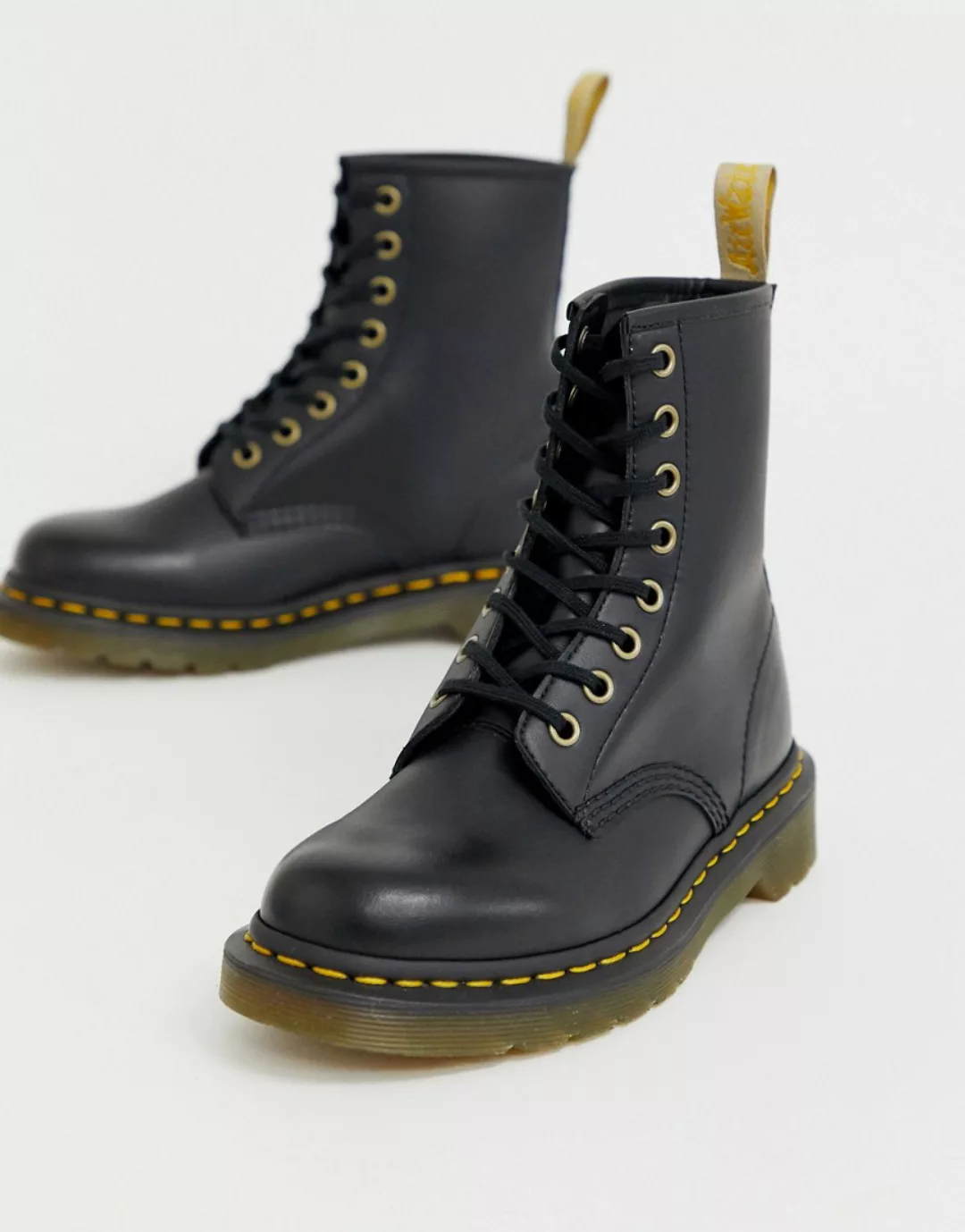 Dr Martens Vegan – 1460 – Klassische Ankle-Boots in Schwarz günstig online kaufen