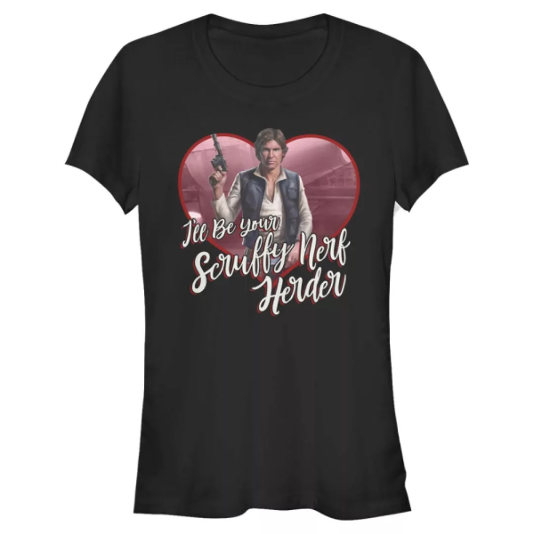 Star Wars - Han Solo Scruffy Nerf Herder - Valentinstag - Frauen T-Shirt günstig online kaufen