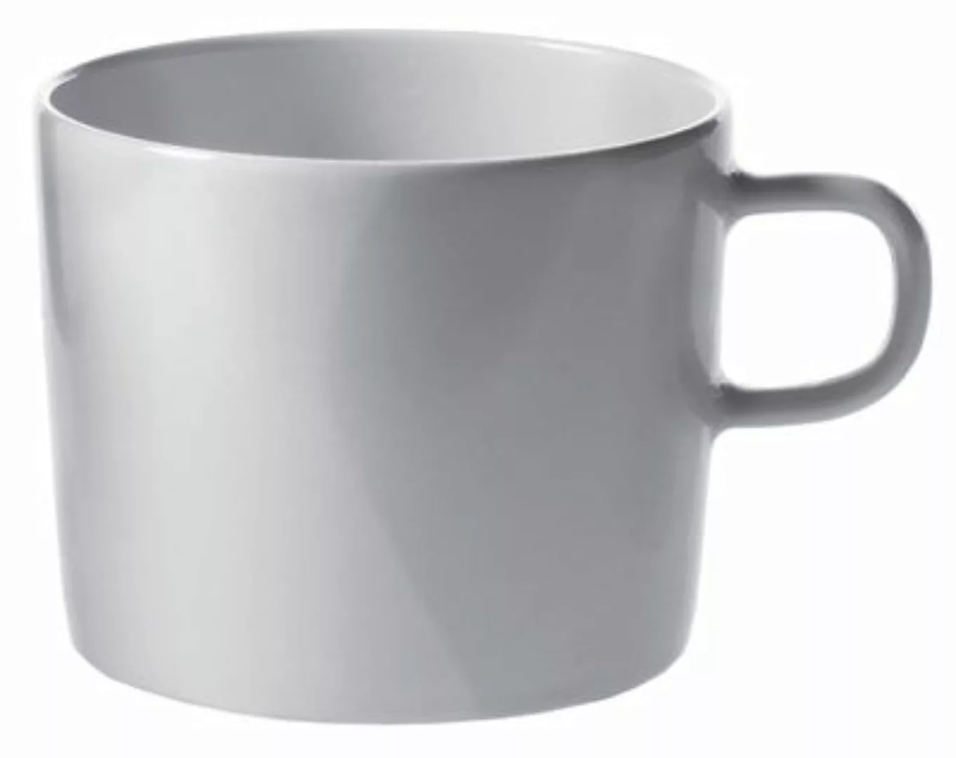 Teetasse Platebowlcup keramik weiß - Alessi - Weiß günstig online kaufen
