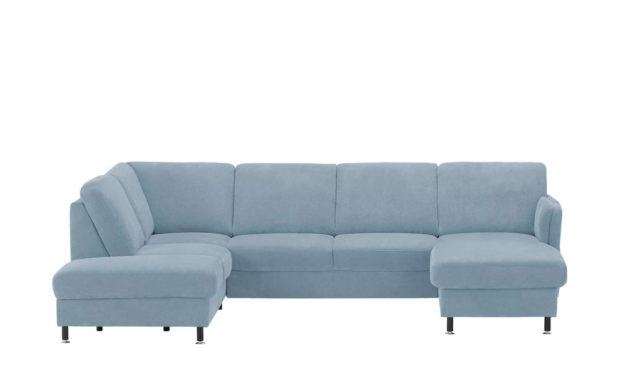 meinSofa Wohnlandschaft - blau - Polstermöbel > Sofas > Wohnlandschaften - günstig online kaufen