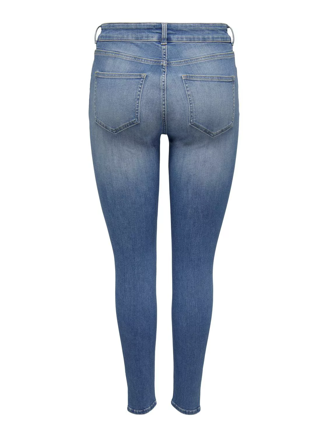 ONLY Skinny-fit-Jeans "ONLBLUSH MID SK LONGER ANK SLIT TAI328" günstig online kaufen