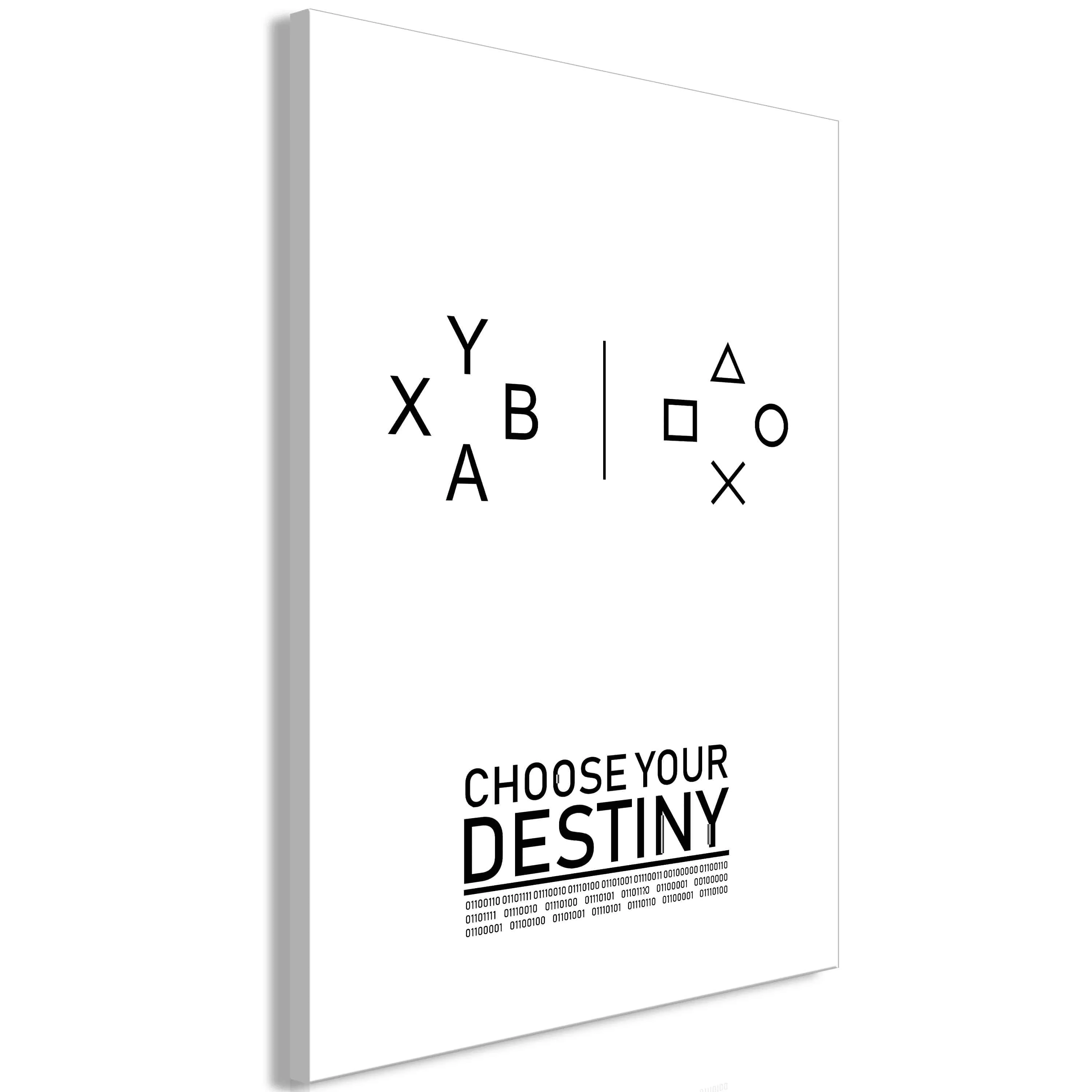 Wandbild - Choose Your Destiny (1 Part) Vertical günstig online kaufen