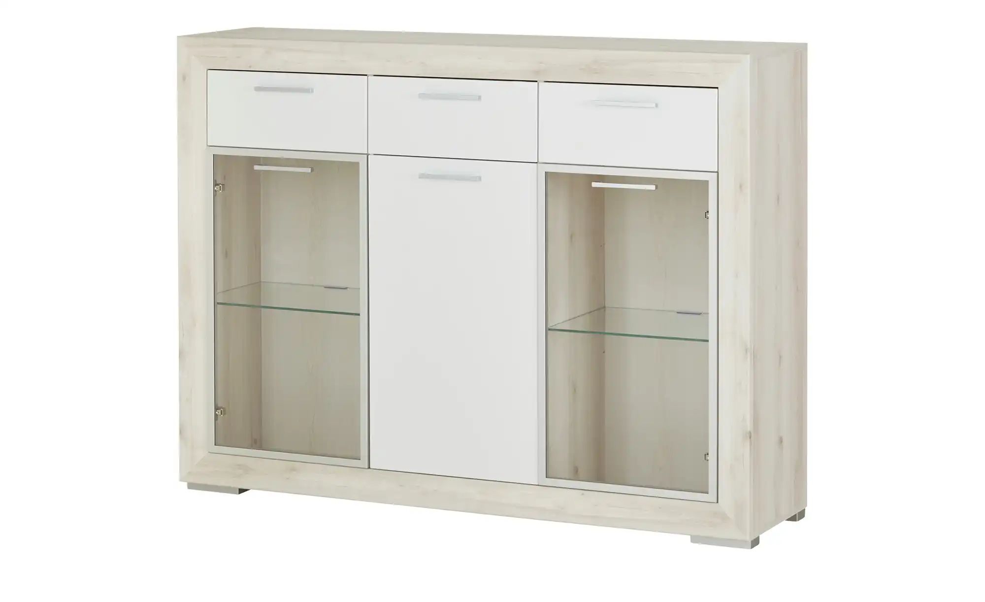 Highboard  Fiesta ¦ weiß ¦ Maße (cm): B: 151 H: 114 T: 40 Aktuelles > Schla günstig online kaufen