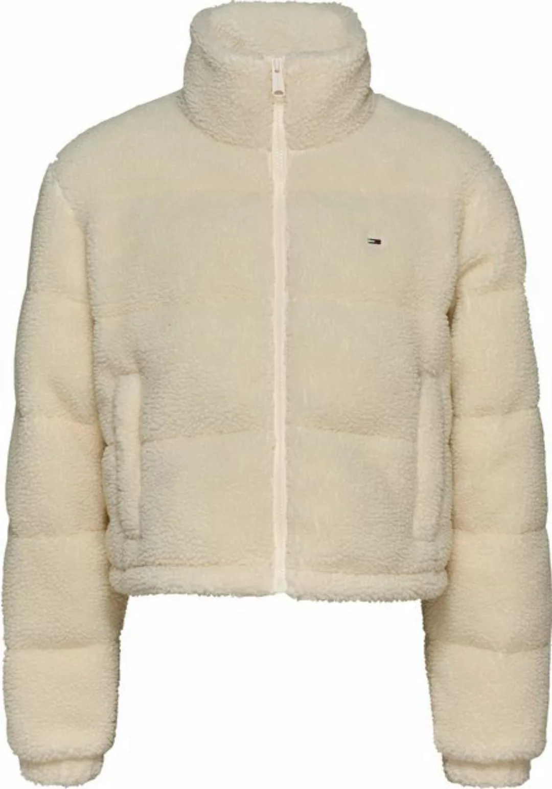 Tommy Jeans Kurzjacke TJW CRP TEDDY ESSENTIAL PUFFER in Cropped Form günstig online kaufen