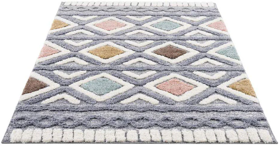 Carpet City Hochflor-Teppich »Focus 3382, Boho-Style«, rechteckig, 20 mm Hö günstig online kaufen