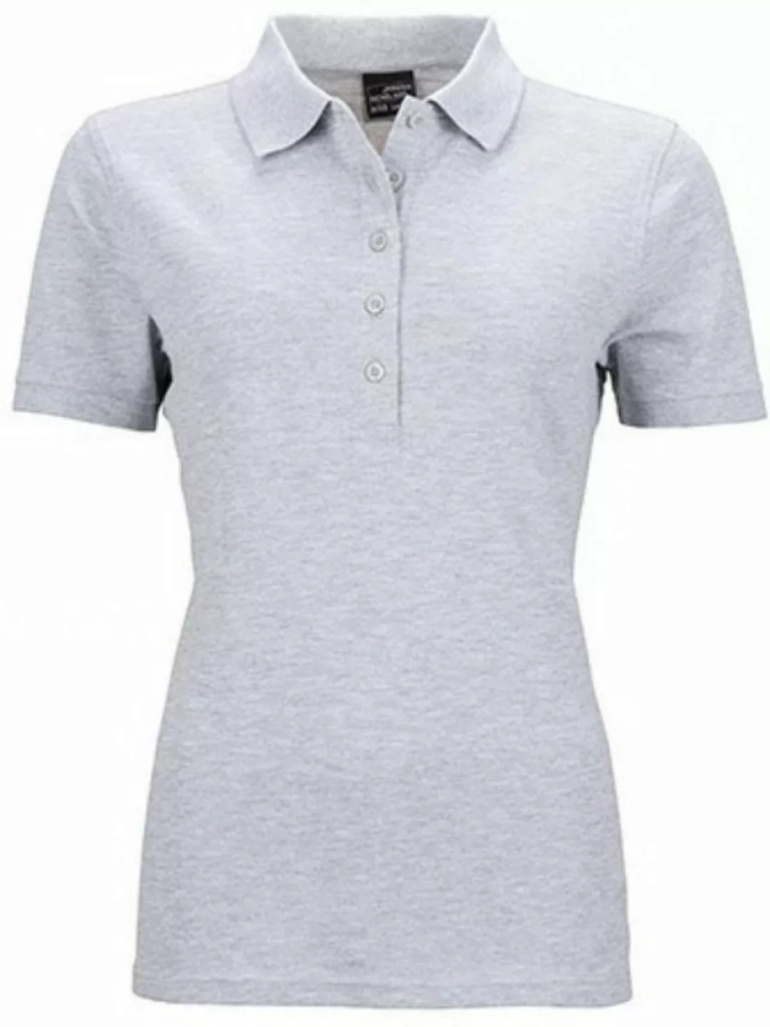 James & Nicholson Poloshirt Damen Elastic Polo Piqué / Taillierter Schnitt günstig online kaufen